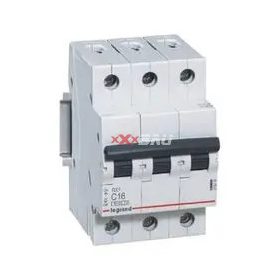 Legrand RX3 3 pólusú kismegszakító 16A 6kA BIC