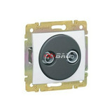 Valena antenna aljzat TV-R süllyesztett fehér 2-kimenet MM-végzáró 10dB/860MHz LEGRAND 774433