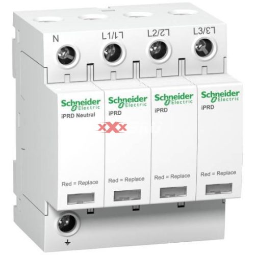 SCHNEIDER ELECTRIC ACTI9 iPRD túlfeszültség-korlátozó, cs.bet. 20kA, 3P-N, 350V (A9L20600)