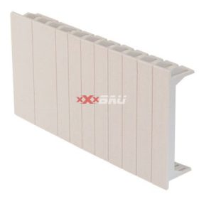   TRACON EDTM Takaróidom elosztódobozokba, szabad modulnyílások lefedésére L=108mm, 1×6 mod.(2×1mod.+8×1/2mod.)