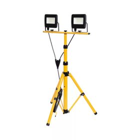   LED fényvető munkalámpa 0,7-1,6m állvánnyal 0,2mkábel+dugóval 30W 220-240V AC 6600lm A2 Modee FLSWS4000K2X30WA2