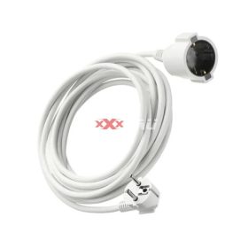   Lengő hosszabbító 3500W H05VV-F 3x 1.5mm2 3m SCHUKO-dugó pipa- SCHUKO-lengő anya 16A GR1373