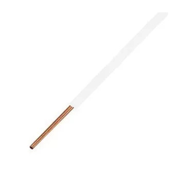 H07V-U 1x 1.5mm2 fehér tömör 450V/U0 750V H07V-U (MCu) 100m GR15FEHER100