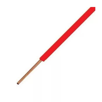 H07V-U 1x 1.5mm2 piros tömör 450V/U0 750V H07V-U (MCu) 100m GR15PIROS100