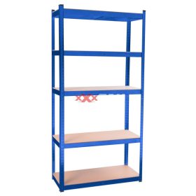 Fém tároló polc 180x90x40 cm 5 polc GR1809040BLUE