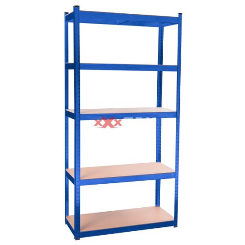 Fém tároló polc 180x90x40 cm 5 polc GR1809040BLUE