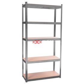 Salgó polc 180x90x40 cm 5 polc 175KG/POLC GR1809040KARBON