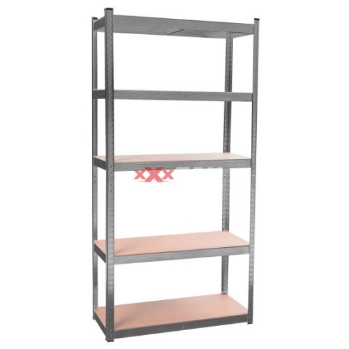 Salgó polc 180x90x40 cm 5 polc 175KG/POLC GR1809040KARBON