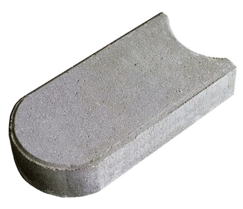 Fűnyíró szegély 22 cm x 12 cm x 4,5 cm szürke GR7506