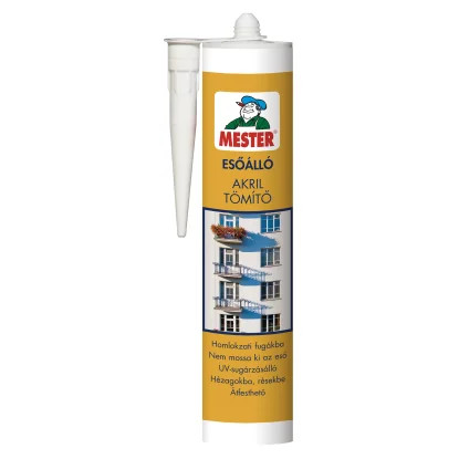 MESTER Esőálló Akril Tömítő fehér 310 ml  GR9395