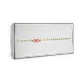 LED vészvilágító állandó/készenléti 0,5Ah 11W 230V AC 1h-szigetüzem fali GRB18500A 