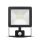 LED fényvető PIR-érzékelős 10W 220-240V AC 1000lm 4000K fekete-ház alumínium  GRLL3358