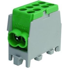   Fővezetéki leágazókapocs 130/100A Cu/Al csavaros zöld 2x25+2x16mm2  GRS0138