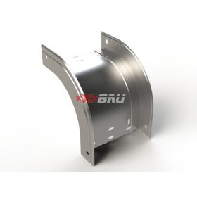   Kábeltálca bukó idom 100mm x 60mm-mag. 90° szalaghorganyzott acél CXERC 100x60 GS BASOR 201572