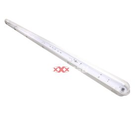   T8 LED fénycsőre előkészített por- és páramentes lámpatest 2X 58W IP65 150cm