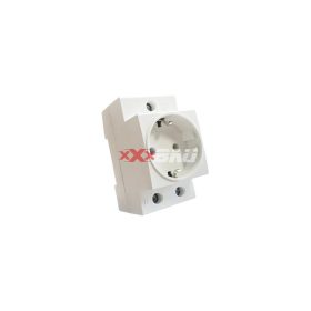 Sínre szerelhető moduláris dugalj