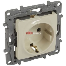   NILOÉ 2P+F aljzat csavaros körmös bézs csavaros bekötés