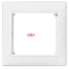 Valena keret 1-es fehér vízszintes műanyag LEGRAND 774451