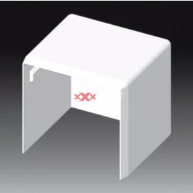 Kopos 8641 HB fehér végzáró LHD 40x40 csatornához