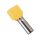 Érvéghüvely szigetelt normál 70mm2 40mm sárga H70,0/37 GE Weidmüller 9028200000