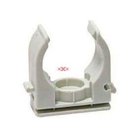   Csőbilincs bepattintható UV-álló lőhető 40mm-csőátmérőhöz műanyag 1-csőhöz fehér UT CELO 940UT