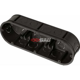 BUDVILL BV 70/3 FEKETE 3-AS SZERELVÉNYDOBOZ