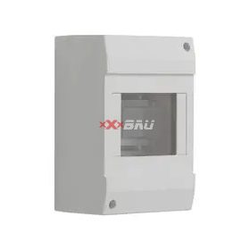   Lakáselosztó falonkívüli 1x4m ajtó nélkül fehér IP 30 db1