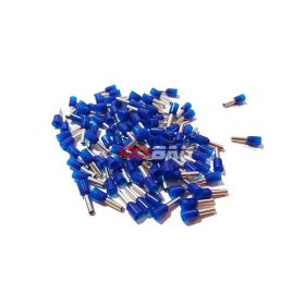   Érvéghüvely DIN-VDE szigetelt normál 2.5mm2 8mm kék TRACON E116