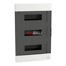   Kiselosztó PE/N-sínnel 3x 12M süllyesztett fehér IP40 átlátszó teli ajtó EASY9 EU Schneider EZ9EUA312