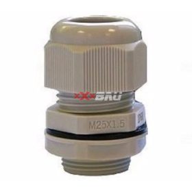   Tömszelence PG 11 ellenanyával 5,5-10mm-kábelátmérőhöz műanyag világosszürke TRACON PG-11