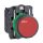 Nyomógomb komplett műa. d22 piros/zöld lapos visszaugró 1ny csavaros kerek Harmony XB5 Schneider XB5AA42