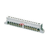 PE/N sín kiselosztóba 2P 125A 8M 2x(1x25mm2 + 7x10mm2) 40CD GEWISS GW40401