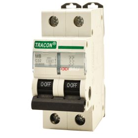   "Kismegszakító, 2 pólus, C karakterisztika Cikkszám:MB-2C-16 (EAN: 5997374199506) Műszaki adatok 16A, 4,5 Ka"