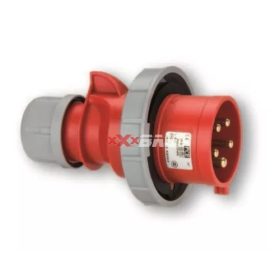   Ipari dugvilla lengő 3P+N+E 32A 400V(50+60Hz) piros IP67 műanyag csavaros 6h-pozíció Shark PCE 0252-6