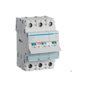   Sorolható szakaszoló Be-Ki kapcsoló 3z 3P 100A 400V AC 3M SBN Hager SBN390